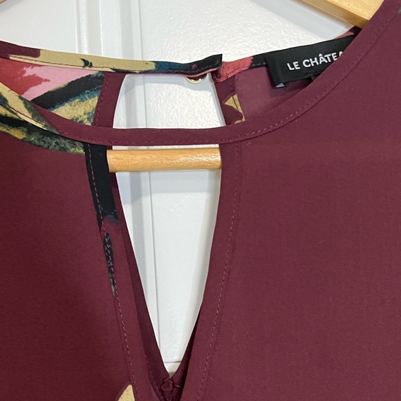 LaChateau long sleeve floral top, size XSmall. - Picture 3 of 11